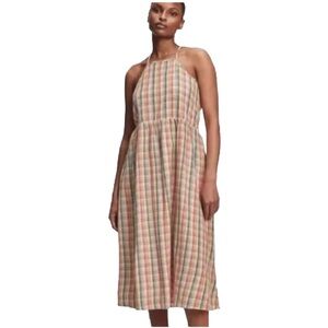 Gap Medium Tall Plaid Sun Dress